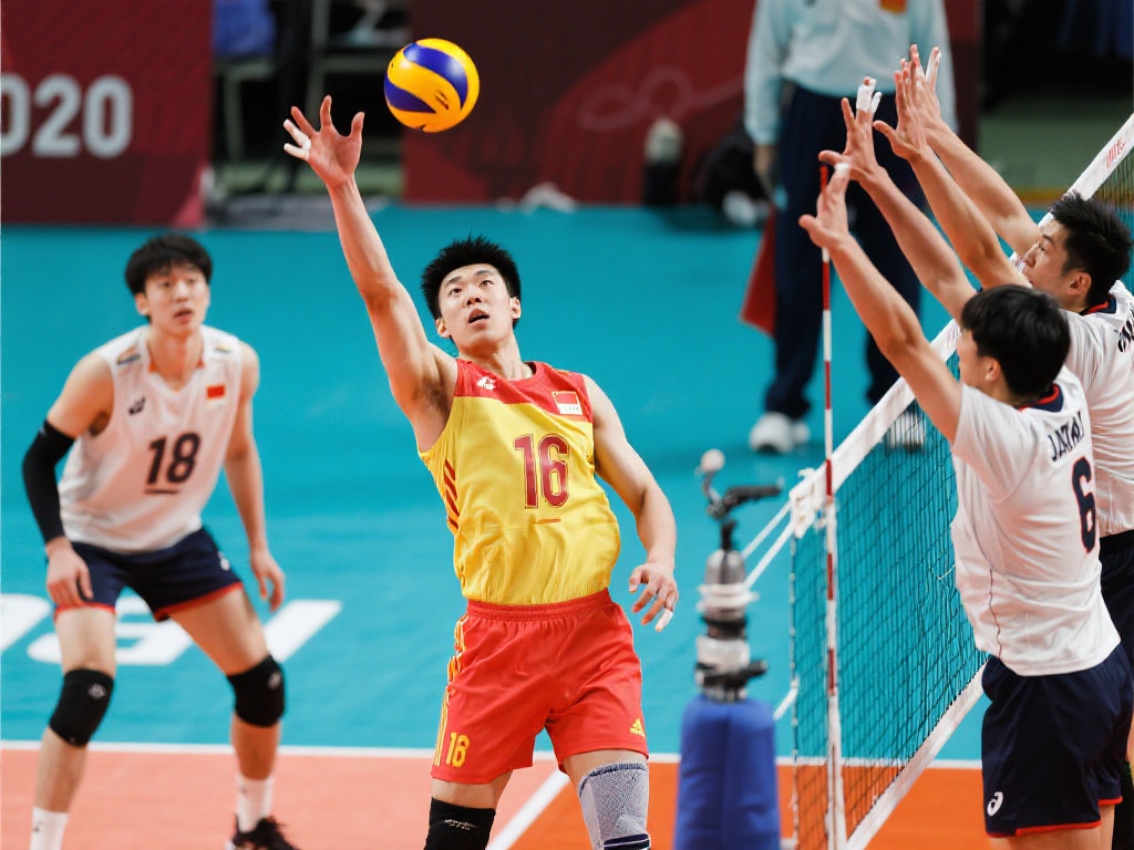世界男排联赛:中国男排首战惜败日本队