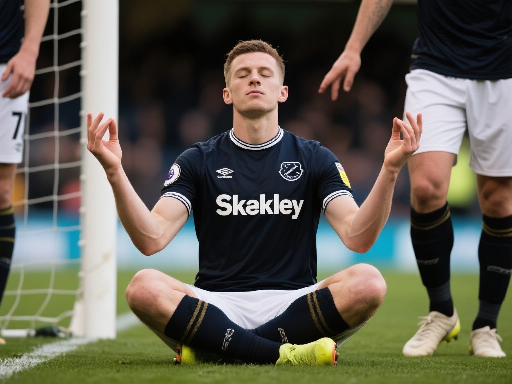 斯凯利分享进球后模仿哈兰德打坐的心路历程