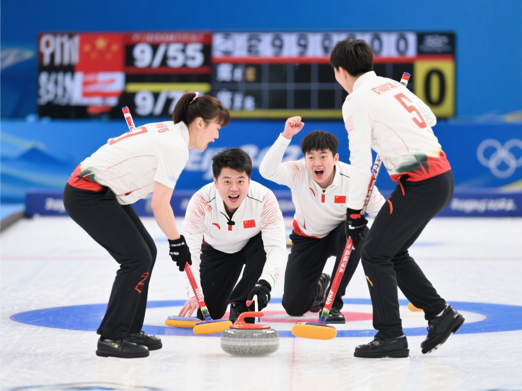 强势开局!中国男子冰壶队9-5击败卫冕冠军瑞典队 这场9比5的胜利,不仅仅是一场比赛的结果