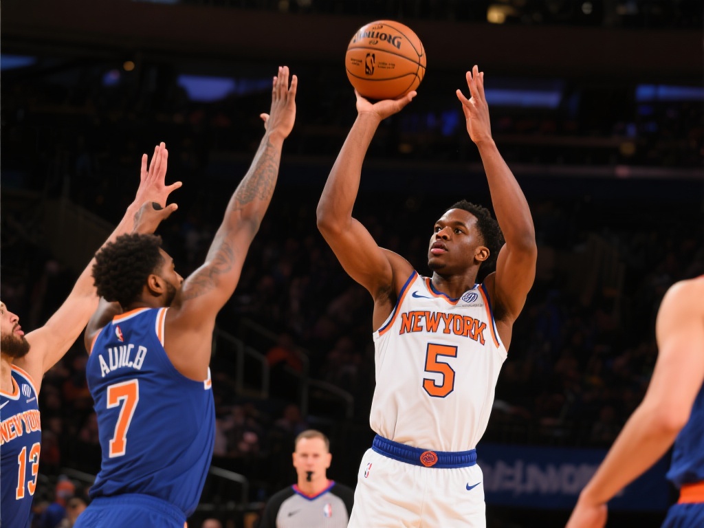 特别是在第三节，阿努诺比连续命中三分球，