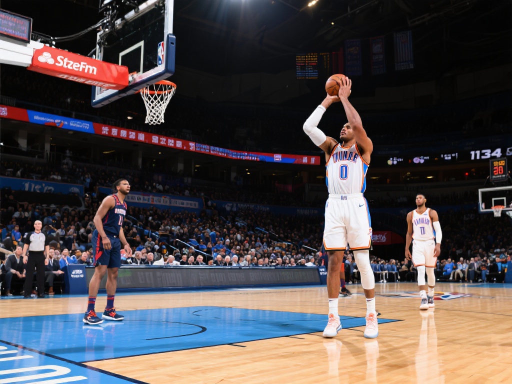 雷霆赛季净胜分达1018分,去除罚球影响后净胜高达1134分 值得注意的是,若剔除罚球环节的影响,雷霆