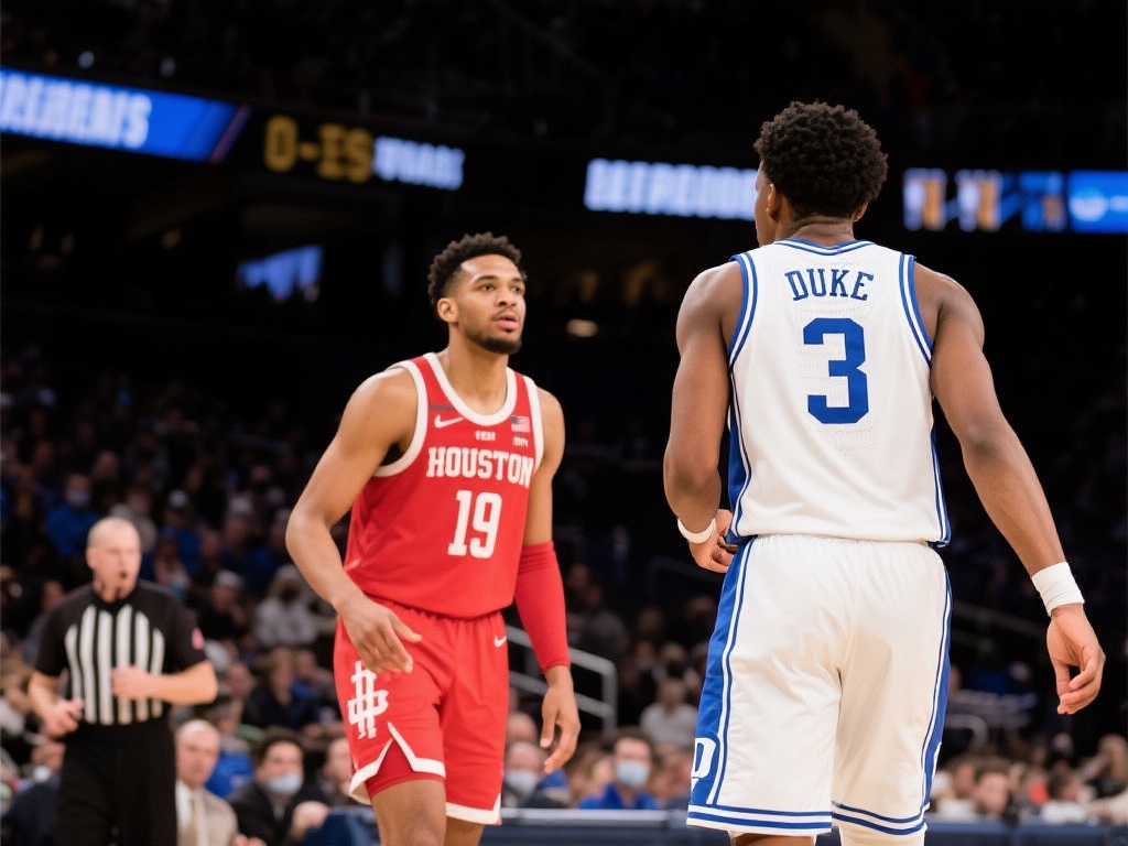 美媒分析：杜克对阵休斯顿或将轻松取胜，双位数领先在望