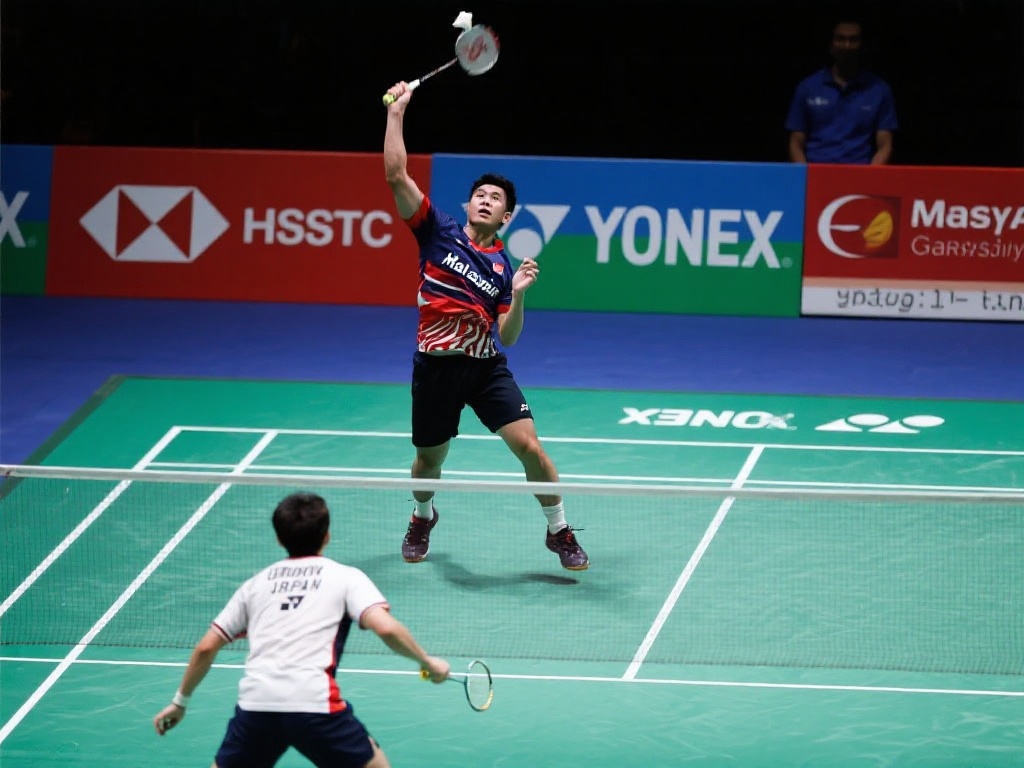 苏迪曼杯小组赛：日本与马来西亚的激烈对决3