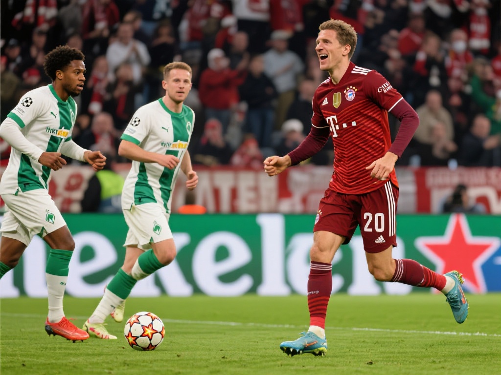 凯恩破门，奥利塞助攻加进球！拜仁2-0完胜门兴，穆勒告别战创历史纪录