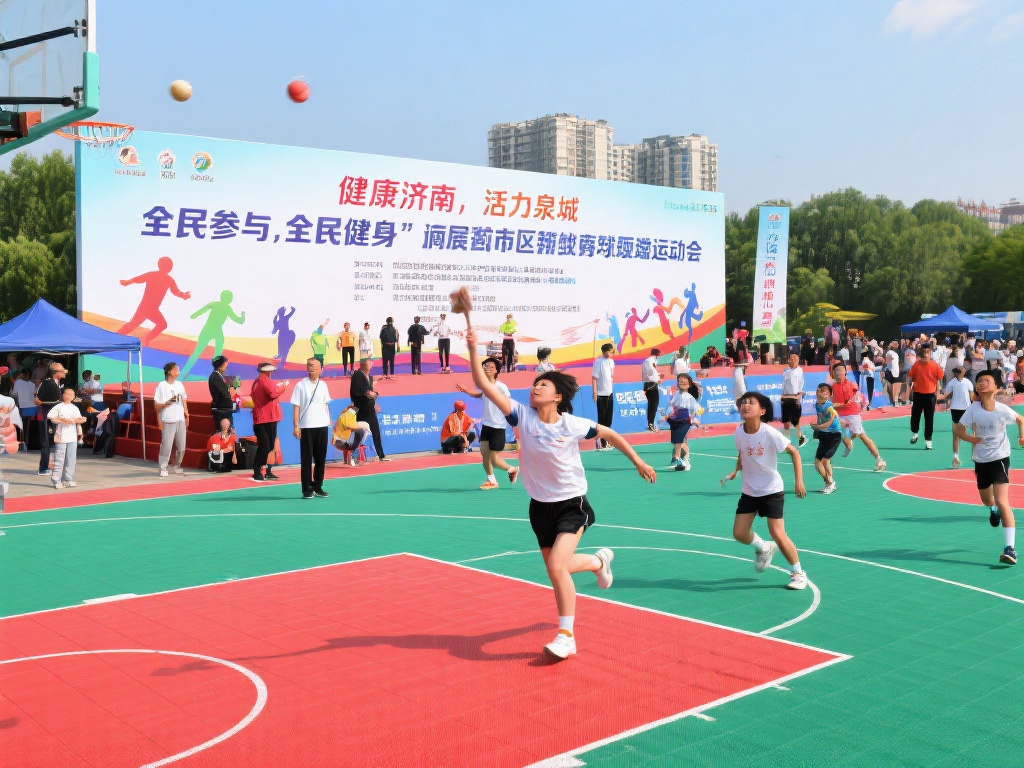 济南市第十五届全民健身盛会拉开帷幕