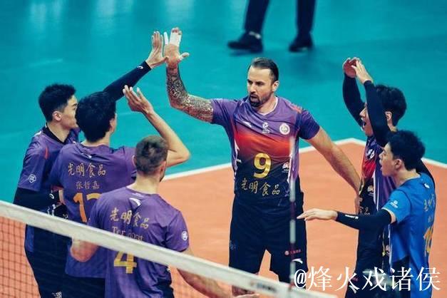 外援领衔 上海男排 本土新秀全力出击